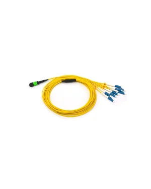12 LC To MTP/MPO Singlemode,9/125um, 2mm Breakout Cables