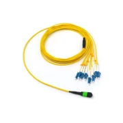 12 LC To MTP/MPO Singlemode,9/125um, 2mm Breakout Cables